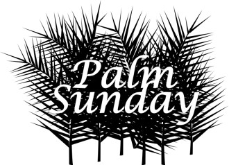 Palm Sunday with many Fronds