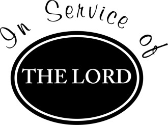 In the Service of the Lord Oval