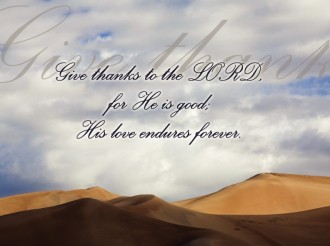 Love Endures Mountains Scene