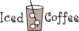 Iced Coffee Sign
