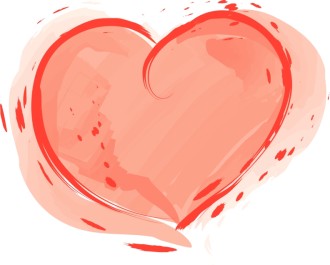 Artistic Red Heart