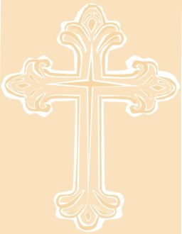 Gold Cross Clipart Background