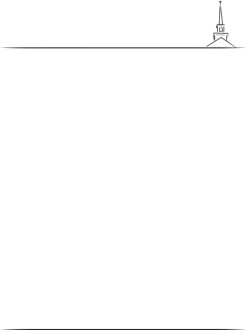 Church Steeple Letterhead