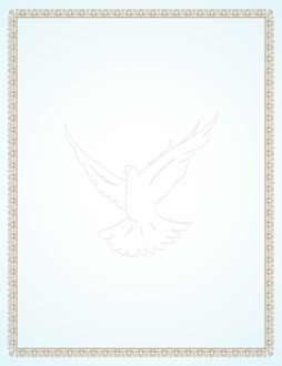 Blank Baptism Certificate