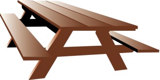simple Picnic bench