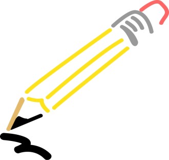 Wooden School Pencil