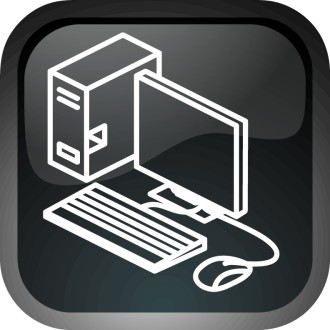 Desktop Computer Button