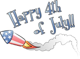Happy fourth of July Rocket