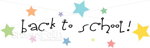 Fun Back to School with Stars