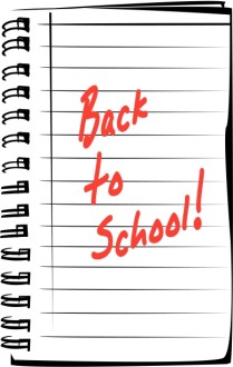 Back to School Ringed Notebook