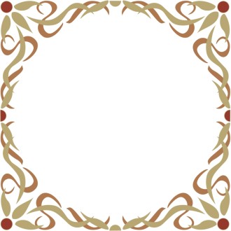 Leaf Square Border