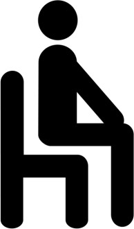 Sitting Person Symbol