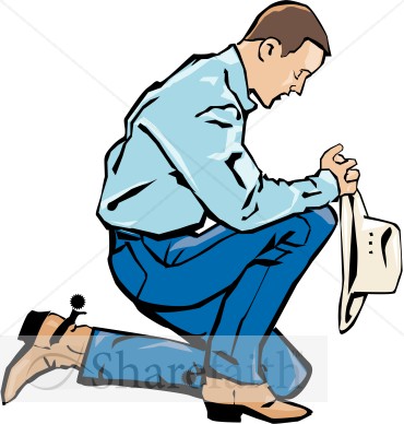 Praying Cowboy in Color