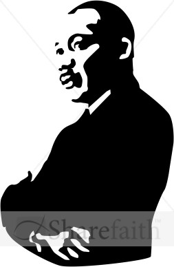 Mlk Jr Silhouette