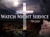 Watch Night with Cross and Ruins