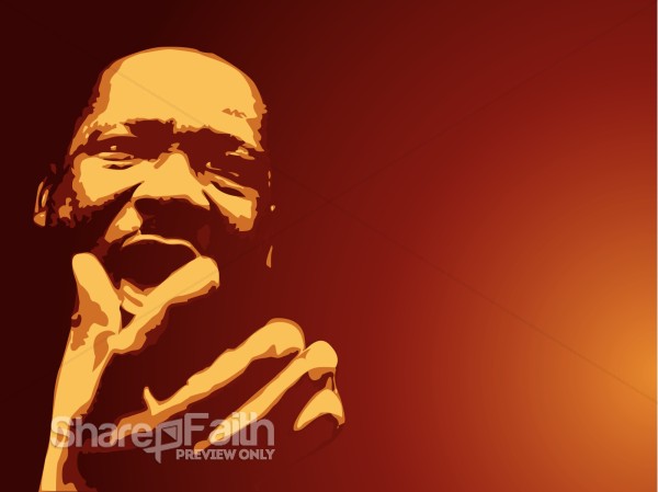 Martin Luther King Hand Extended
