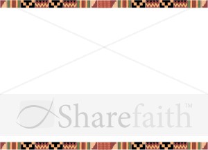 Kente Cloth Landscape