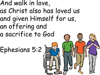 Children of Diversity with Ephesians Verse