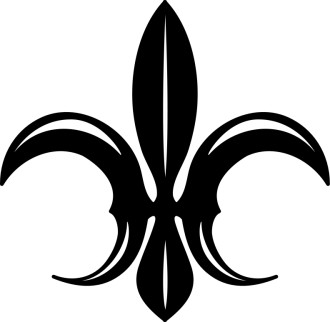 Outstretched Fleur de lis