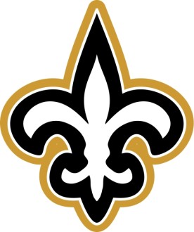Black and White Fleur de lis