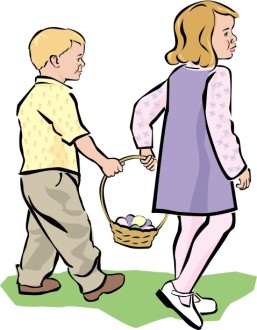 Easter Kids in Color