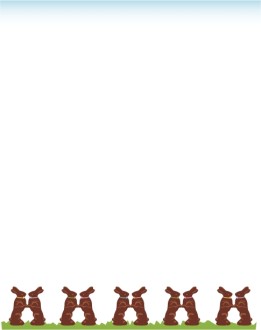 Easter Bunny Border
