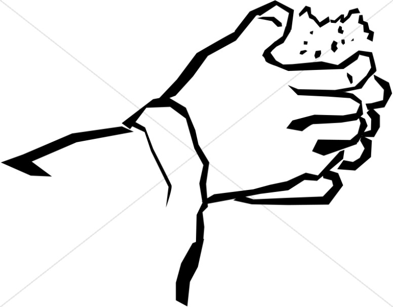 clip art jesus breaking bread - photo #20