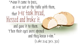 Blessed and Broken Bread