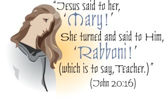 Mary Calls Out Rabboni