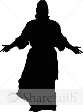 Jesus in Silhouette