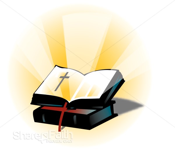 Open Bible on a Closed Bible