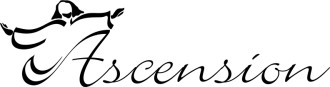 Ascension with Jesus Icon in Black and White