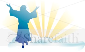Ascension of Jesus Clipart