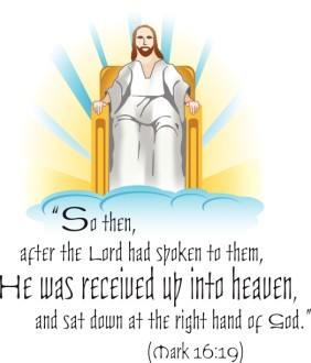 Jesus Seated in Heaven