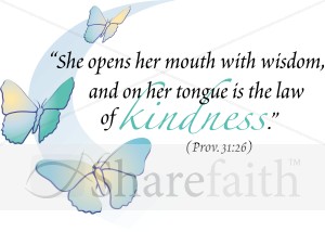 Butterflies and the Law of Kindness