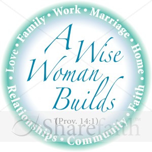 Wise Woman Builds in Blue