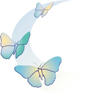 Three Butterflies