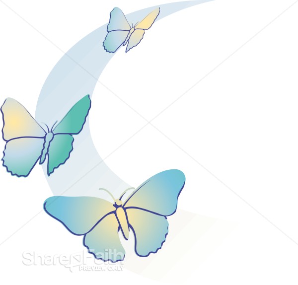 Three Butterflies