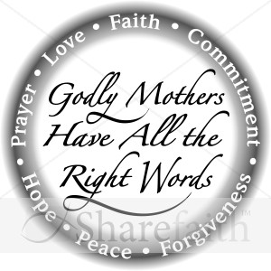 Godly Mothers in Black and White