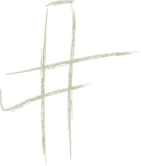 Brushtroke Modern Cross