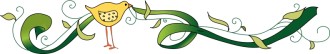 Birdie with a Green Ribbon