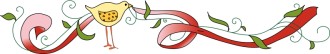 Birdie with a Red Ribbon