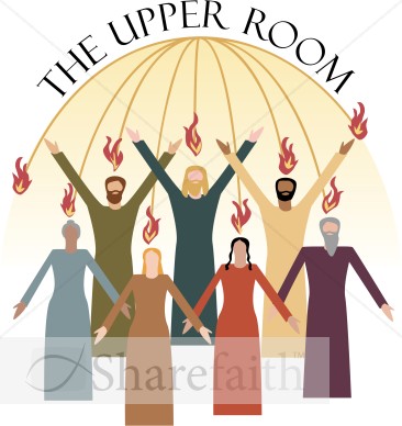 The Upper Room and Holy Spirit