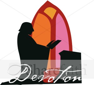 Devotion with Stained Glass