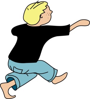 Boy Running