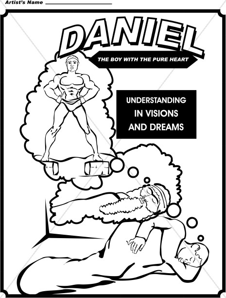 daniel interprets dreams coloring pages - photo #18