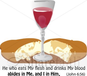 holy eucharist clipart
