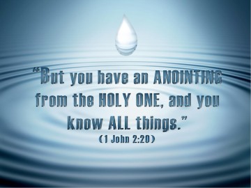 The Anointing with Water