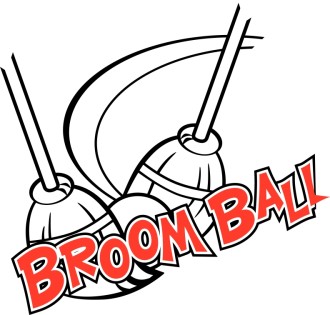 Broomball on Ice