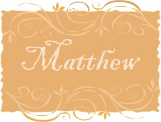 Matthew in a Frame